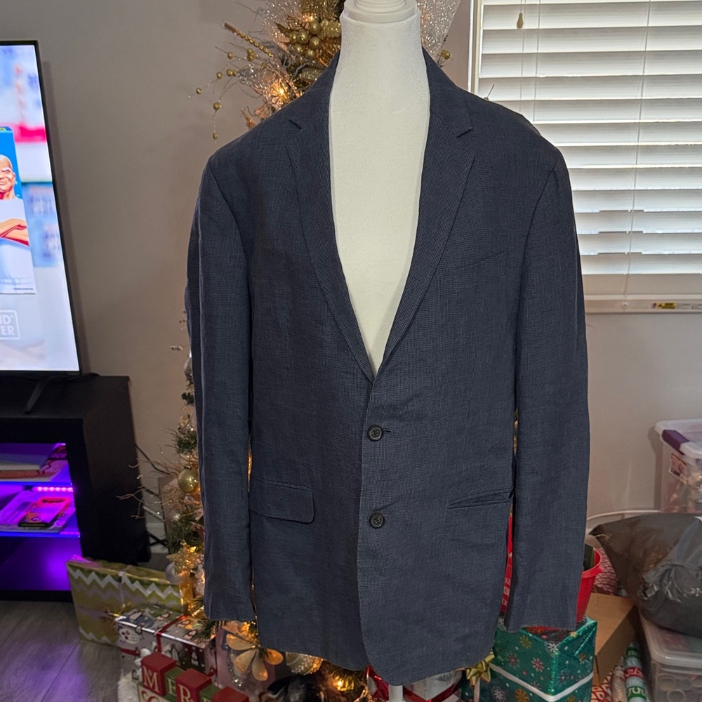 Banana Republic Slim Fit Men's Navy Blazer